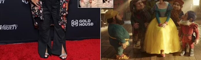 Dwarf actors protest snow white
