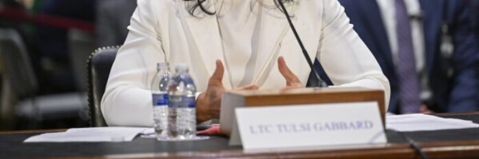 Director of National Intelligence Tulsi Gabbard
