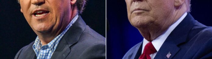 Carlson vs trump