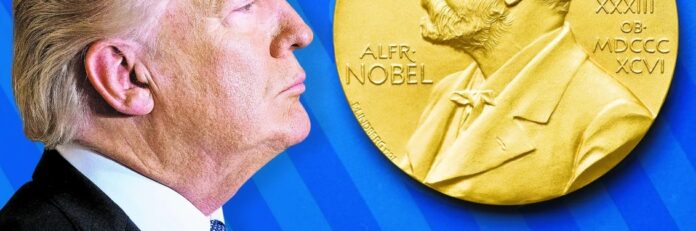 President Donald Trump Nobel Peace Prize