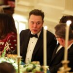 Musk Seen At White House Event