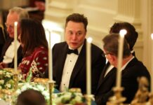 Musk Seen At White House Event