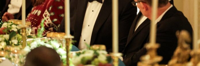 Elon Musk Seen At White House Dinner